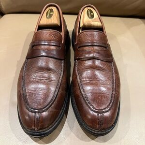 Allen Edmonds Rich Brown Leather Loafers